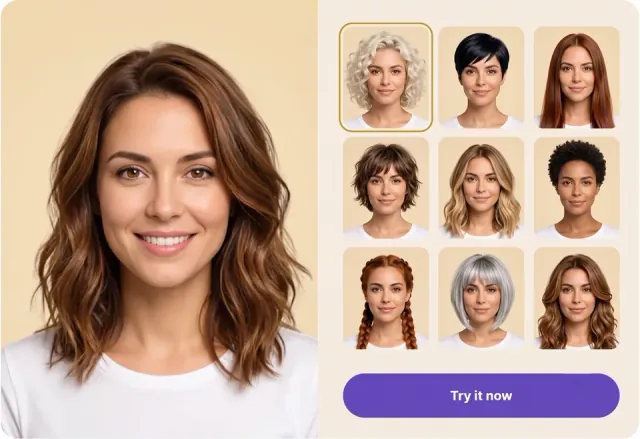 NextHaircut hairstyle preview steps